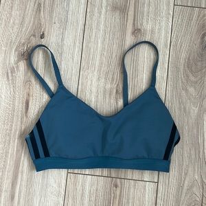 Teal Adidas Sports Bra